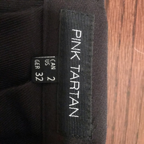 Pink Tartan Neoprene Bubble skirt size 2 - Picture 2 of 2